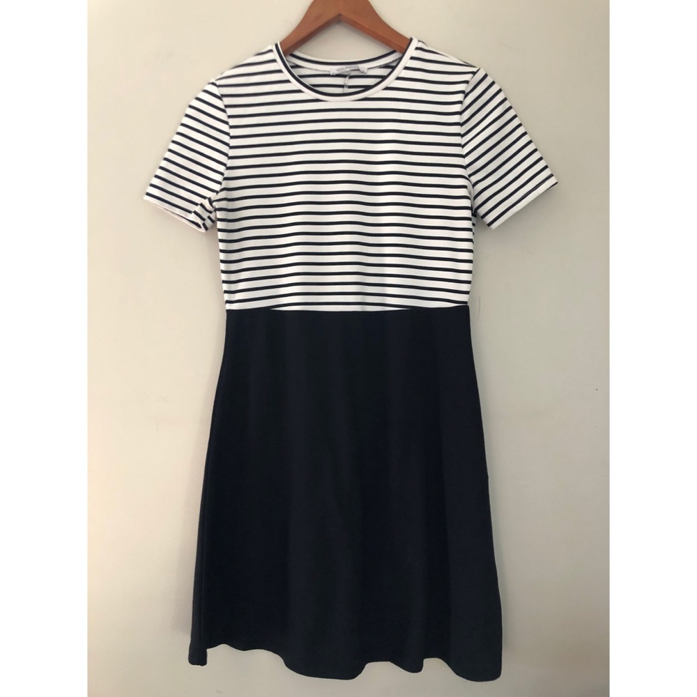 Zara Striped A-Line Dress